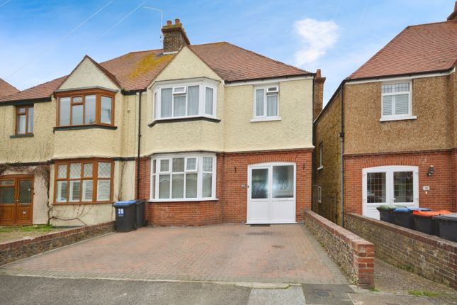 Thumbnail Semi-detached house for sale in Wellesley Road, Margate, Kent