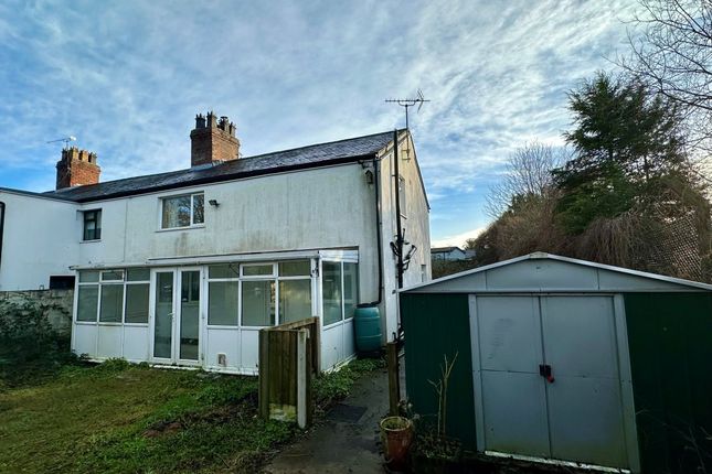 Thumbnail End terrace house for sale in 6 River Row Cottages Station Road, Deeside, Clwyd