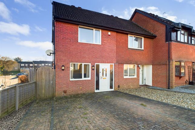 Thumbnail End terrace house for sale in Middleton Way, Ifield, Crawley