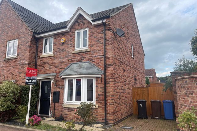 Thumbnail Semi-detached house for sale in Dove Meadow, Spondon, Derby