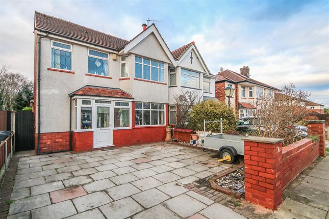 Semi-detached house for sale in Balmoral Drive, Churchtown, Southport