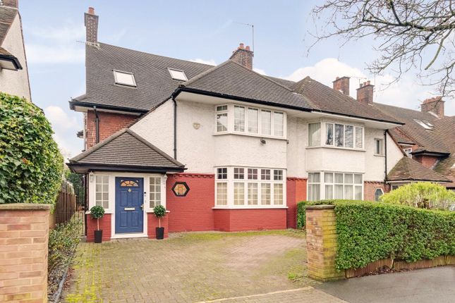 Thumbnail Semi-detached house for sale in The Ridgeway, Golders Green, London