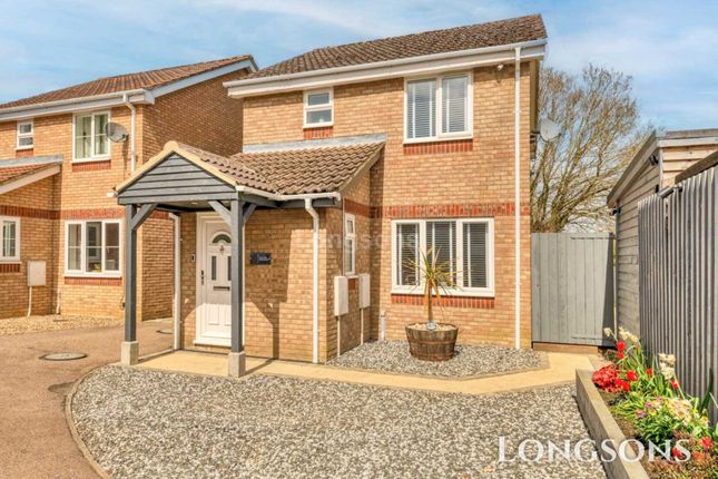 Link-detached house for sale in Nelson Crescent, Swaffham