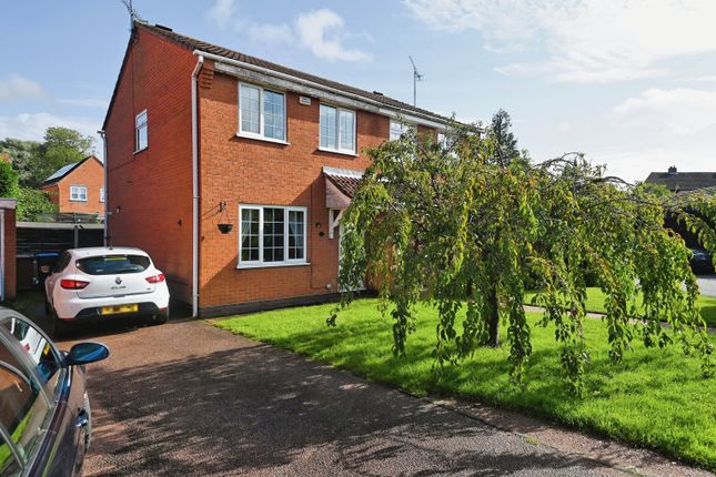 Semi-detached house for sale in Nelson Drive, Hinckley, Leicestershire