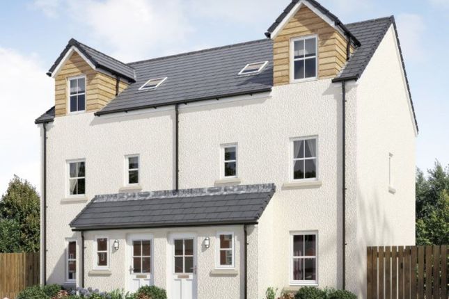 Thumbnail Terraced house for sale in "The Benvie II" at Stable Gardens, Galashiels