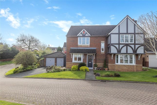 Thumbnail Detached house for sale in Cedar Close, Holmes Chapel, Crewe