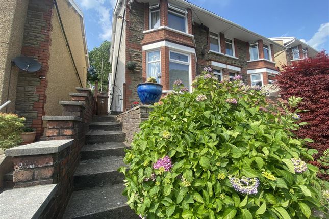 Semi-detached house for sale in Gwyddon Road, Abercarn, Newport