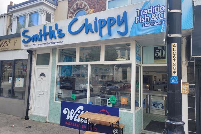 Thumbnail Commercial property for sale in Smiths Chippy, 108 Ocean Road, South Shields