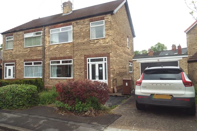 Thumbnail Semi-detached house for sale in Parkside Close, Hull