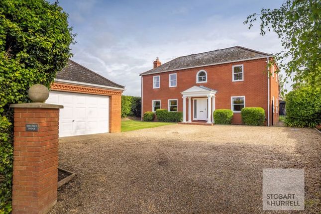 Detached house for sale in Steetley Lodge, Middle Road, Great Plumstead, Norfolk