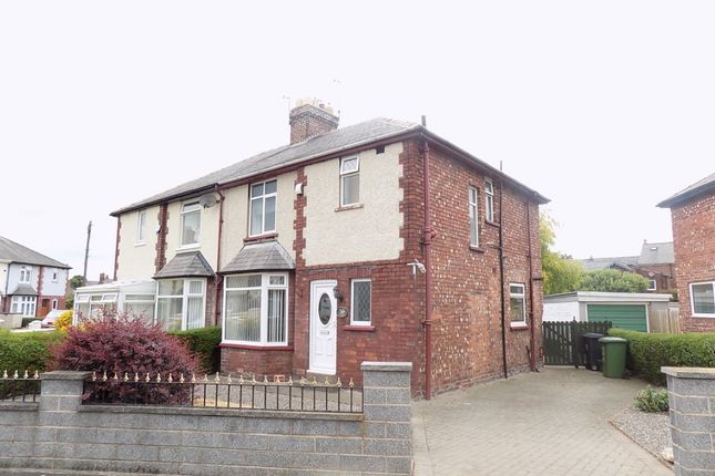 Thumbnail Semi-detached house to rent in Brunton Crescent, Carlisle