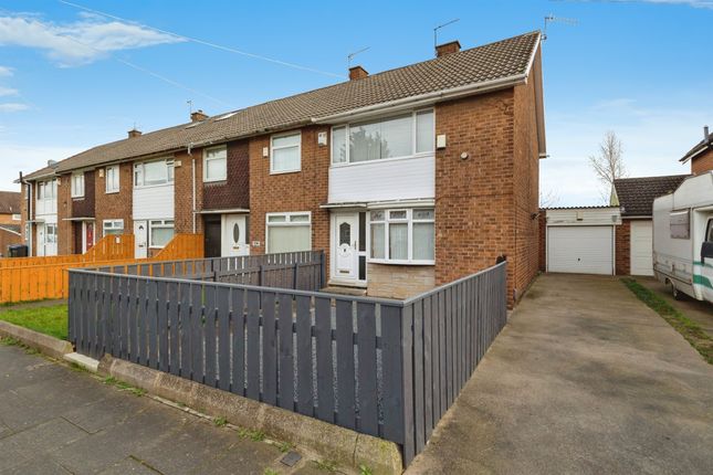 Thumbnail End terrace house for sale in Roseberry Road, Middlesbrough