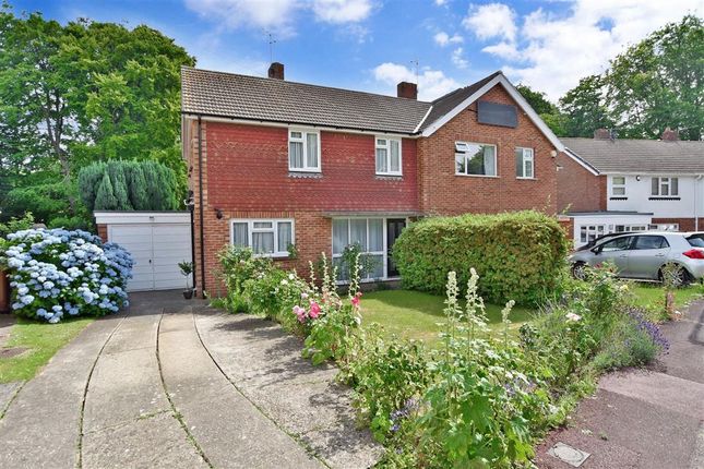 Semi-detached house for sale in Oakhurst Close, Walderslade, Chatham, Kent