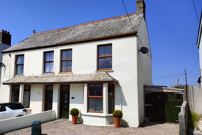 Thumbnail Semi-detached house for sale in St. Francis Road, St. Columb Road, St. Columb