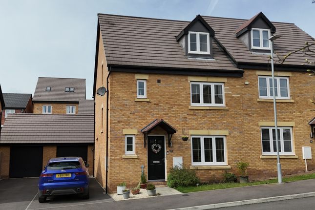 Semi-detached house for sale in Barnett Way, Lydney, Gloucestershire