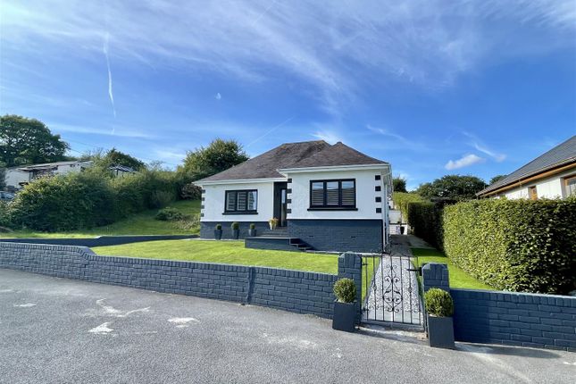 Thumbnail Detached bungalow for sale in Heol Bryngwili, Cross Hands, Llanelli