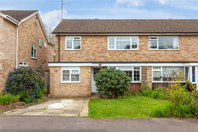 Thumbnail Semi-detached house for sale in Webbs Close, Bromham, Bedford, Bedfordshire
