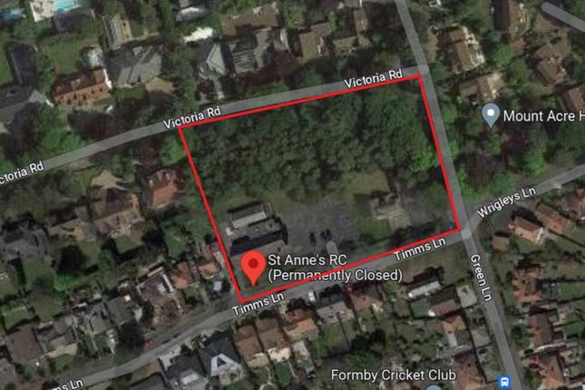 Land for sale in Timms Lane, Formby