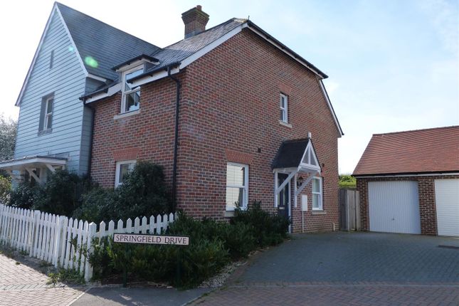 Thumbnail Semi-detached house to rent in Springfield Drive, Rye