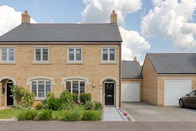 Semi-detached house for sale in Louise Rise, Fairfield, Hitchin