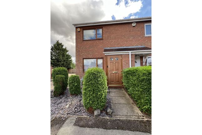 Thumbnail End terrace house for sale in Alburgh Close, Bedford