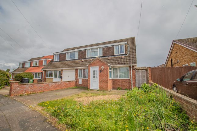 Thumbnail Semi-detached house for sale in Denton Road, Stanground, Peterborough