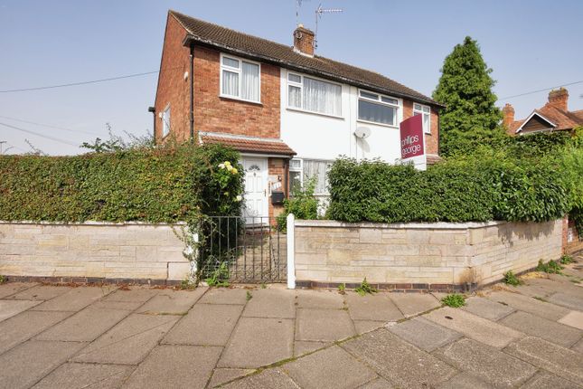 Thumbnail Semi-detached house for sale in Milligan Road, Leicester, Leicestershire