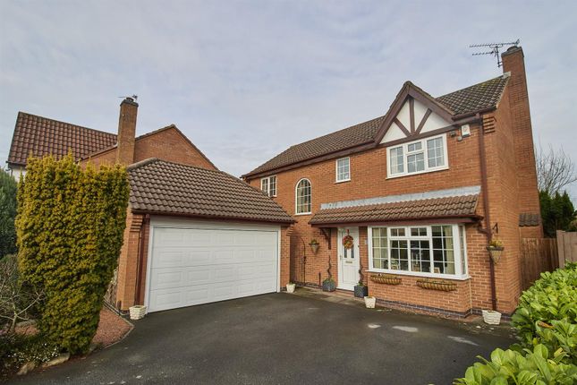 Thumbnail Detached house for sale in Herald Way, Burbage, Hinckley