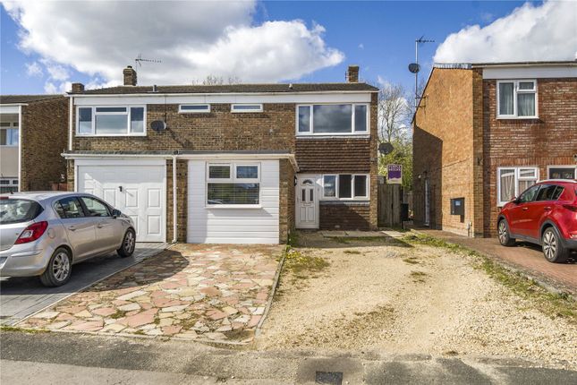 Thumbnail Semi-detached house for sale in Burden Close, Stratton, Swindon