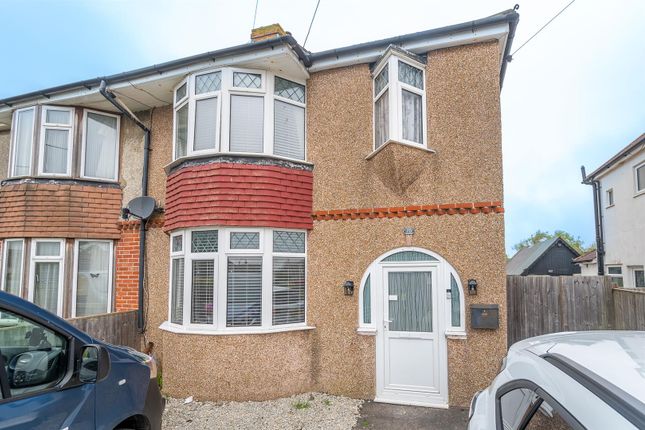 Thumbnail Semi-detached house for sale in Broad Road, Willingdon, Eastbourne