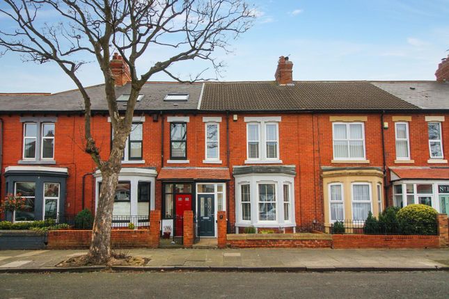 Thumbnail Terraced house for sale in Clovelly Gardens, Whitley Bay