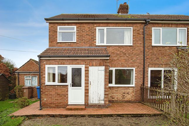 Semi-detached house for sale in East Close, Beverley