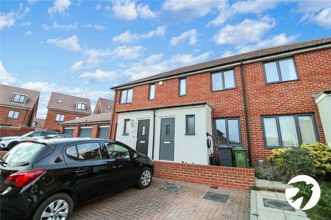 Thumbnail Terraced house to rent in Bailey Drive, Castle Hill, Ebbsfleet Valley, Swanscombe