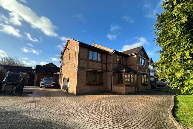 Detached house for sale in Bamburgh Close, Radcliffe, Manchester