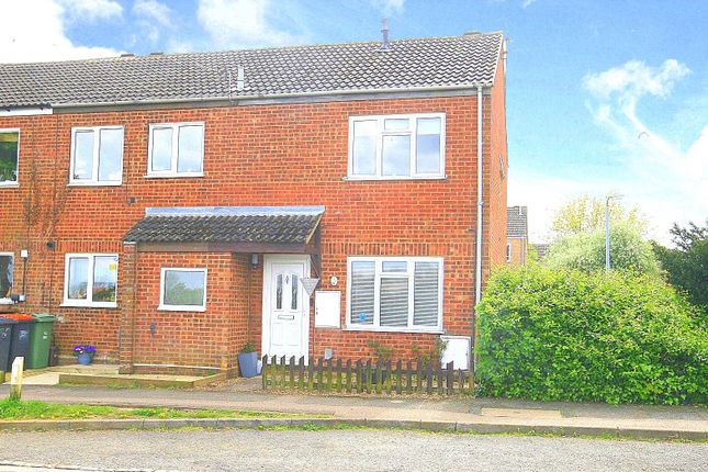 End terrace house for sale in Meadway, Leighton Buzzard, Bedfordshire