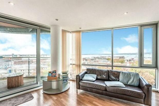 Thumbnail Flat to rent in Admiralty Tower, Portsmouth