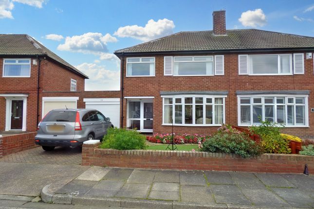 Thumbnail Semi-detached house for sale in Campsie Crescent, North Shields