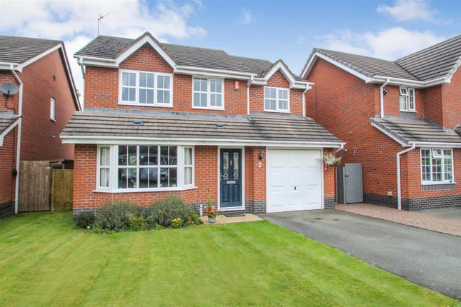 Thumbnail Detached house to rent in Acorn Close, Whittington, Oswestry