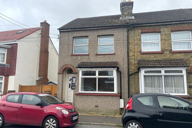 Thumbnail End terrace house for sale in Villa Road, Higham, Kent