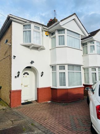 Thumbnail Semi-detached house to rent in Portland Crescent, Stanmore, Greater London