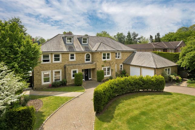 Thumbnail Detached house to rent in Chargate Close, Burwood Park, Walton-On-Thames, Surrey