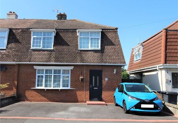Thumbnail Semi-detached house for sale in St Austell Road, Weston-Super-Mare, North Somerset.