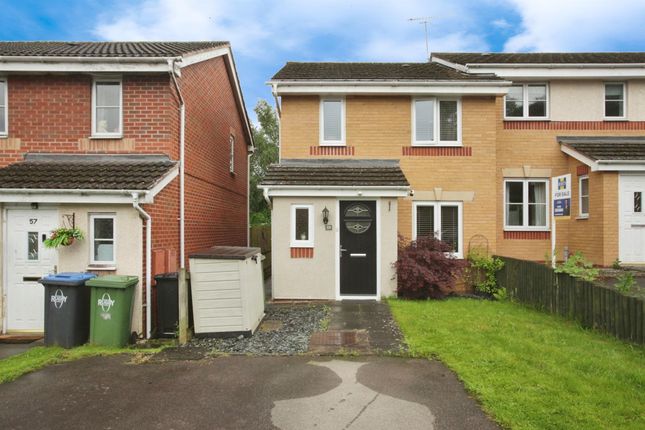 Thumbnail End terrace house for sale in Viaduct Close, Rugby