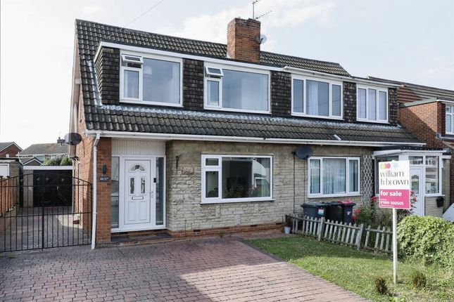 Thumbnail Semi-detached house for sale in Northfield Drive, Woodsetts, Worksop