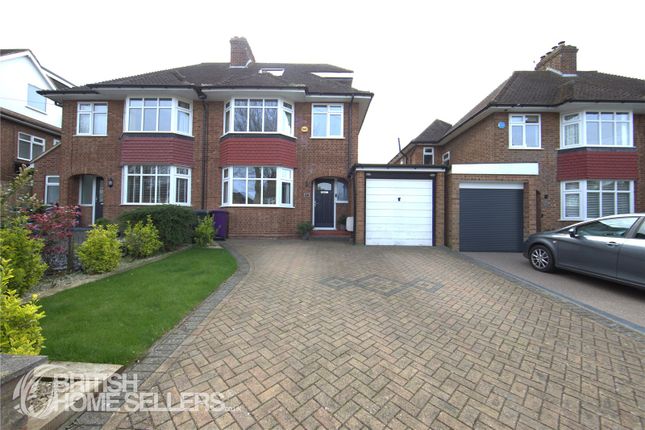 Semi-detached house for sale in Hampden Road, Hitchin, Hertfordshire