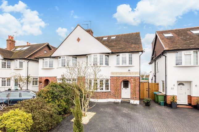 Thumbnail Semi-detached house to rent in Vaughan Road, Thames Ditton