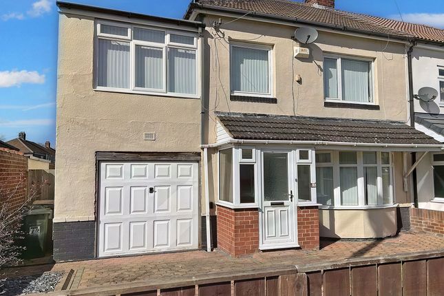 Thumbnail Semi-detached house for sale in Reynolds Avenue, West Moor, Newcastle Upon Tyne