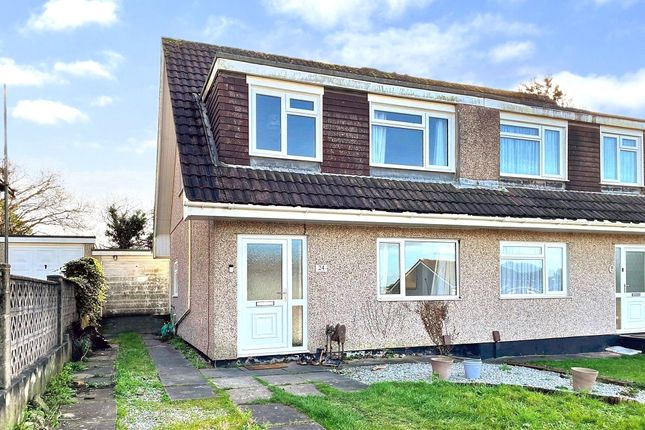 Semi-detached house for sale in Hawthorns, Saltash, Cornwall