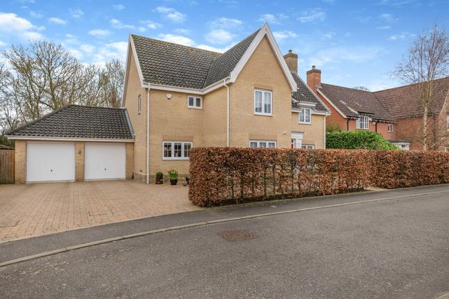 Detached house for sale in Cornfield Road, Mulbarton, Norwich