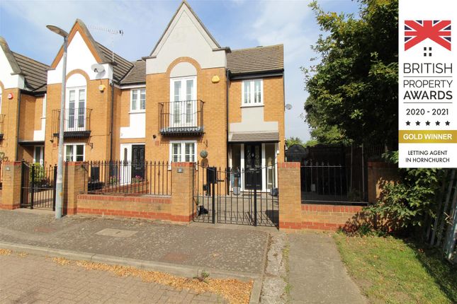 Thumbnail End terrace house to rent in Wallis Close, Hornchurch
